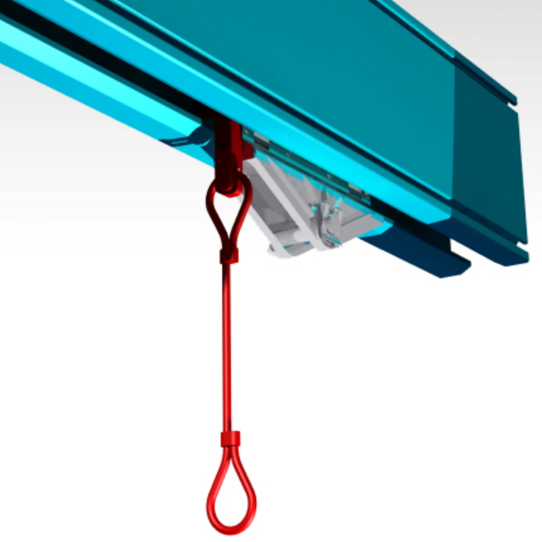 轨道二次保护安装